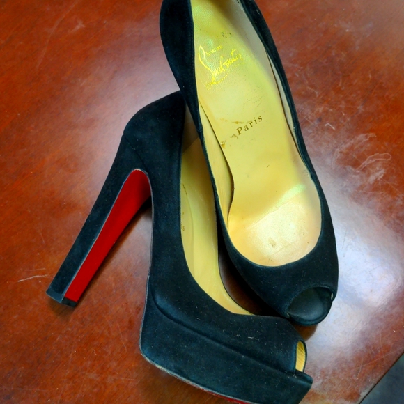 Louboutin platform open toe - Picture 1 of 2
